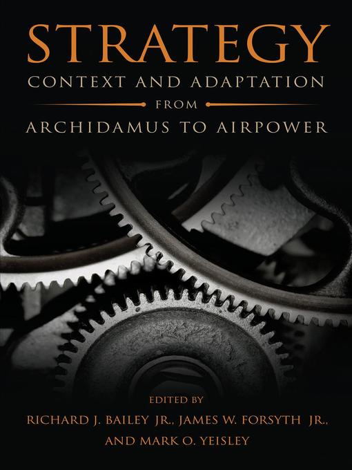 Title details for Strategy by Richard J Bailey - Available